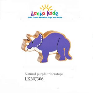 LANKA KADE NP106 NATURAL PURPLE TRICERATOPS