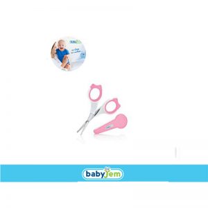 BABYJEM 520  NAIL SCISSORS PINK