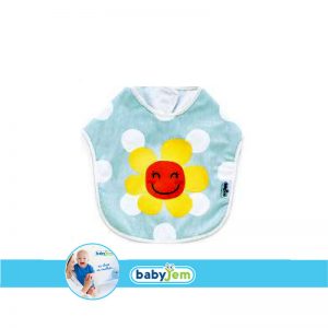 BABYJEM 502  BIB DOTS GREEN