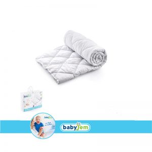 BABYJEM 088 MICROFIBER QUILT WHITE