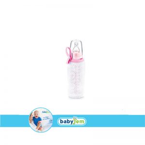 BABYJEM 497 SOFT BOTTLE COVER LARGE PINK