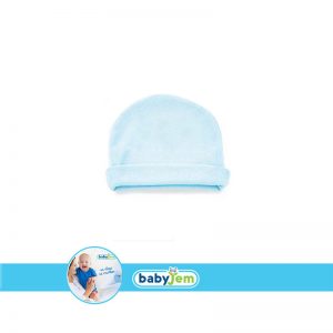 BABYJEM 397  NEWBORN HAT BLUE