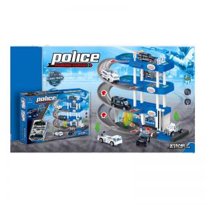 SITE POLICE STATION W MUSIC & LIGHT L