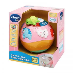 VTECH CRAWL & LEARN BRIGHT LIGHTS BALL PINK