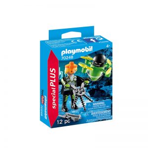 PLAYMOBIL AGENT WITH DRONE