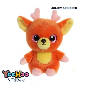 AURORA YOOHOO JOLLEY REINDEER 8IN