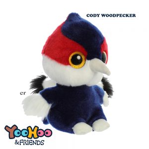 AURORA YOOHOO CODY WOODPECKER 8IN