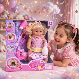 18inc KISS BABY DOLL SET
