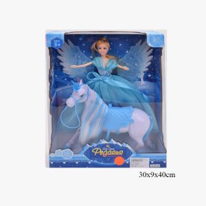 DOLL WITH UNICORN BLUE