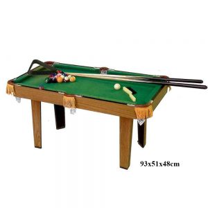 WOODEN BILLIARD TABLE  93x51x48cm