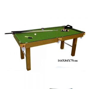 WOODEN BILLIARD TABLE  164x84x75cm
