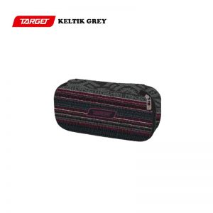 TARGET PENCIL CASE COMPACT COLLEGE KELTIK GREY