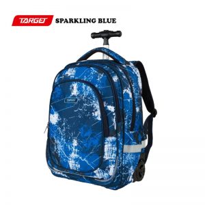 TARGET BACKPACK TROLLEY SPARKLING BLUE