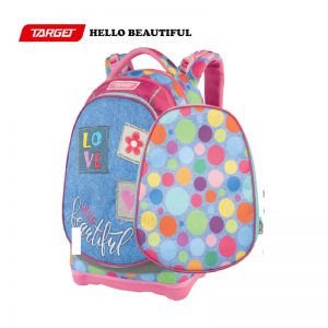 TARGET BACKPACK SUPERLIGHT 2 FACE PETIT HELLO BEAUTIFUL