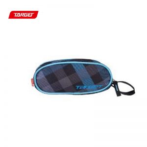 TARGET CLUB PENCIL CASE ROUND ALLOVER URBAN BLUE CITY