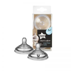 TOMMEE TIPPEE TEAT MEDIUM FLOW X2