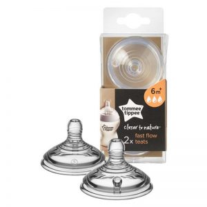 TOMMEE TIPPEE TEATS FAST FLOW X2 6M+