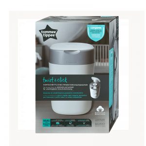 TOMMEE TIPPEE TWIST & CLICK NAPPY DISPOSAL TUB