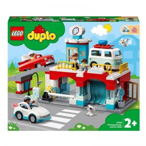 LEGO DUPLO TOWN GARAGE AND CAR WASH AGE 2