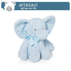 ARTE SAVI - BABY TEDDY ELEPHANT BLUE 26CM
