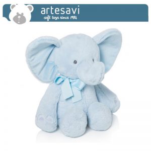 ARTE SAVI - BABY TEDDY ELEPHANT BLUE 38CM