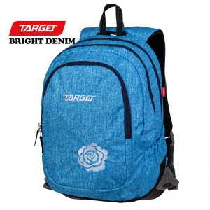 TARGET - BACKPACK 3 ZIP DUEL BRIGHT DENIM 26939