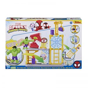 SPIDER MAN HULK SMASH YARD PLAYSET