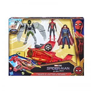 SPIDER MAN MOVIE INTEGRATED SUIT JET AND 6IN FIG