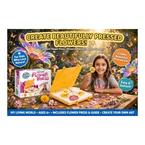 SCIENCE & ADVENTURE MY LIVING WORLD INSTANT FLOWER PRESS