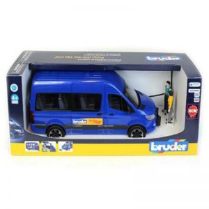 BRUDER MB SPRINTER TRANSFER WITH DRIVER AND PAS