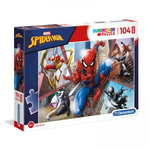 CLEMENTONI PUZZLE BY 104 PIECES SPIDER MAN