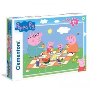 CLEMENTONI PUZZLE BY 24 PIECES PEPPA PIG