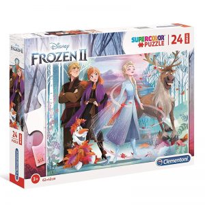 CLEMENTONI PUZZLE BY 24 PIECES SUPERCOLOR FROZEN