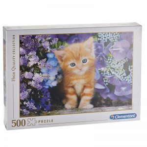 CLEMENTONI PUZZLE BY 500 PIECES GINGER CAT