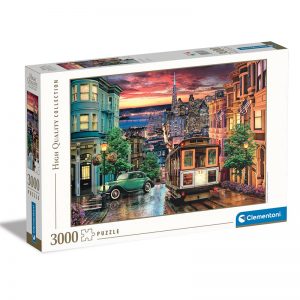 CLEMENTONI PUZZLE BY 3000 PIECES HIGH QUALITY COLLECTION SAN FRANCISCO