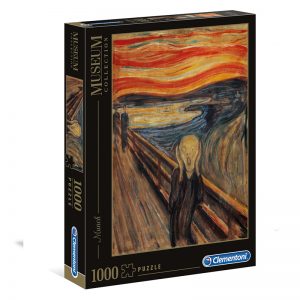 CLEMENTONI PUZZLE BY 1000 PIECES MUSEUM COLLECTION MUNCH: L'URLO