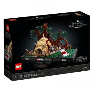 LEGO STAR WARS DAGOBAH JEDI TRAINING DIORAMA