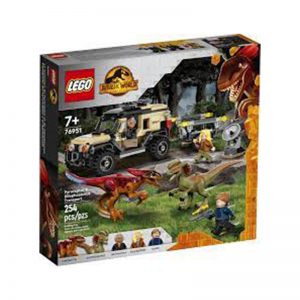 LEGO JURASSIC WORLDPYRORAPTOR & DILOPHOSAURUS TRANSPORT