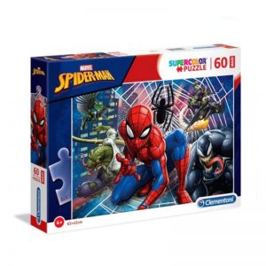 CLEMENTONI PUZZLE BY 60 PIECES SPIDERMAN