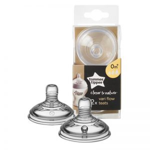 TOMMEE TIPPEE TEATS VARI FLOW X2 0M+