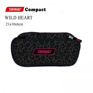 TARGET PENCIL CASE COMPACT WILD HEART