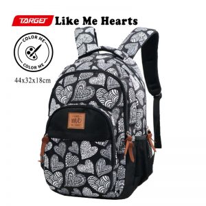 TARGET BACKPACK LIKE ME HEARTS