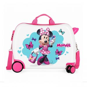LUGGAGE ABS RIDE ON SUITCASE DISNEY MINNIE GOOD MOOD