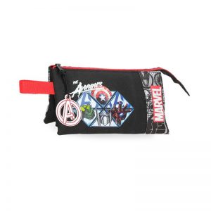 JOUMMA PENCIL CASE 3 COMPARTMENTS MARVEL AVENGERS HEROES