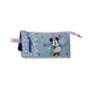 JOUMMA PENCIL CASE 3 COMPARTMENTS DISNEY MINNIE STYLE