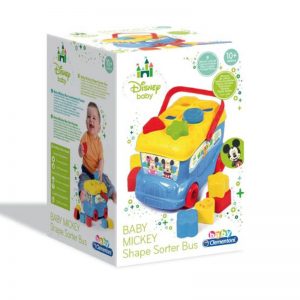CLEMENTONI BABY DISNEY MICKEY SHAPE SORTER BUS