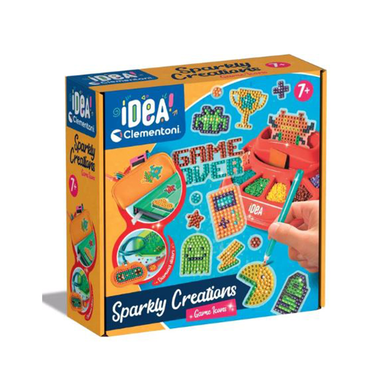 CLEMENTONI IDEA SPARKLY CREATIONS GAME ICONS