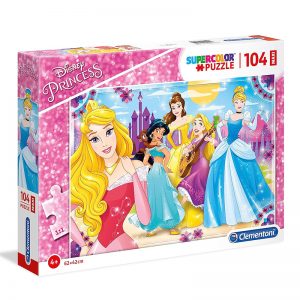 CLEMENTONI PUZZLE BY 104 PIECES MAXI DISNEY PRINCESS