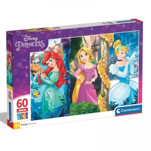 CLEMENTONI PUZZLE BY 60 PIECES MAXI  DISNEY PRINCESS