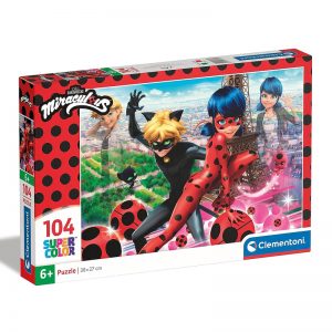 CLEMENTONI PUZZLE BY 104 PIECES MIRACULOUS